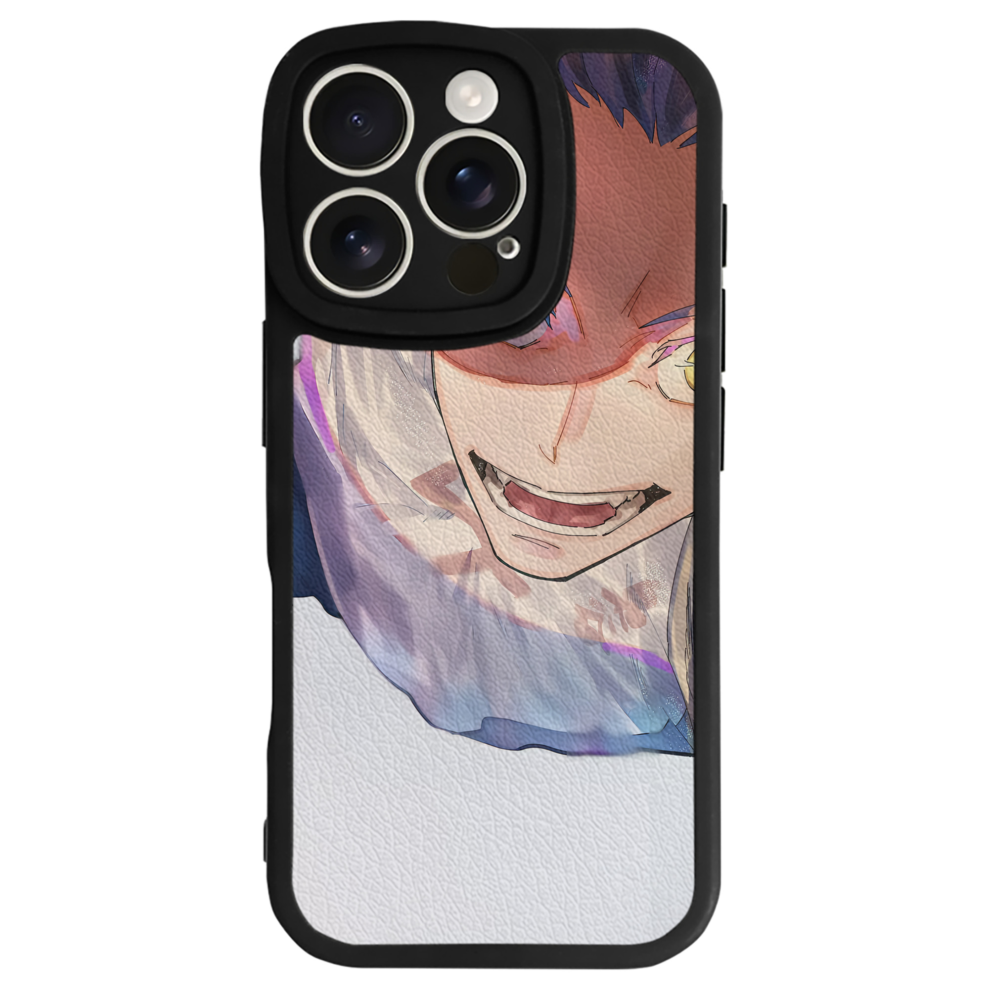 （画像用） ハイキュー!! Haikyu!! 【iPhone 16シリーズ対応】シリコンスマホケース（レザー調） 材質：シリコン